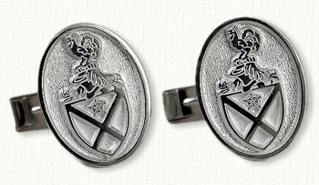 Family Crest Cuff Links
