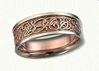 Monogram Wedding Bands