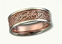 Monogram Wedding Bands