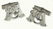 Monogram Cuff links