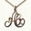 Monogram Pendants