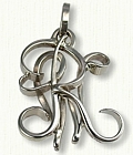 Monogram RW Pendant